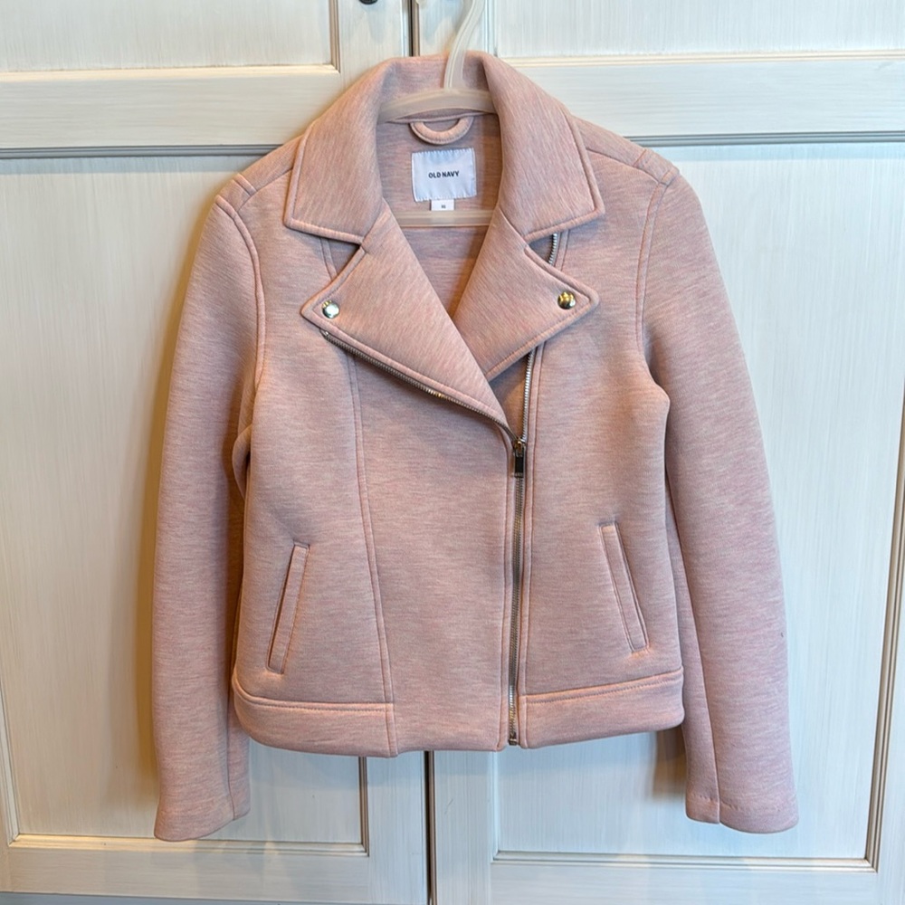 Old Navy - Pink Moto Jacket - XS